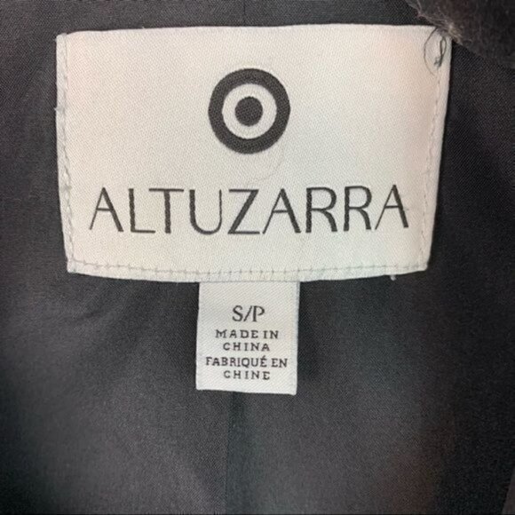 Altuzarra Target Padded Shoulder One button Collard Blazer Jacket size small - Picture 11 of 12